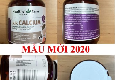 milk calcium mẫu mới 2020